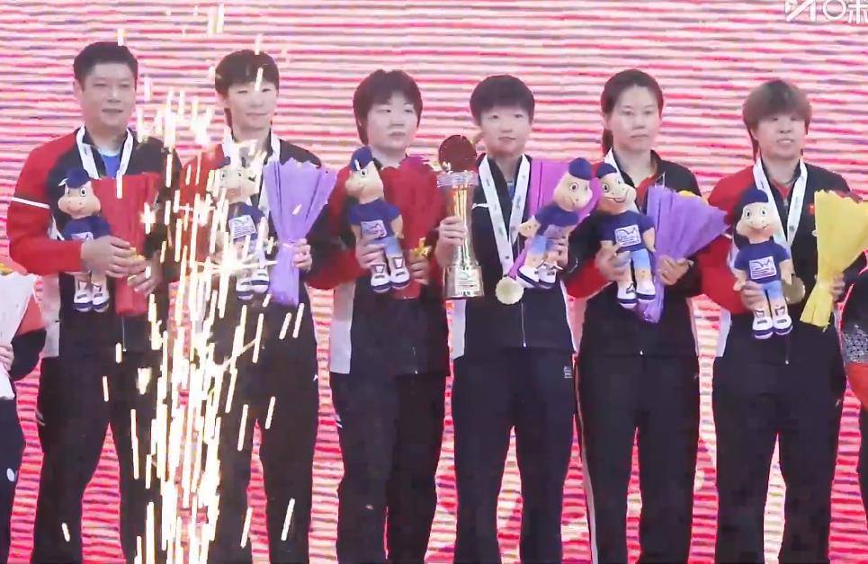 国乒正常发, 对于孙颖莎, 女双冠军每 国乒正常发, 对于孙颖莎, 女双冠军每